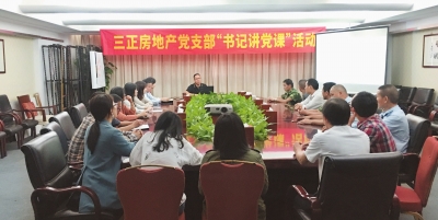 陳文發(fā)書記為全體黨員講了一堂生動的黨課。.jpg